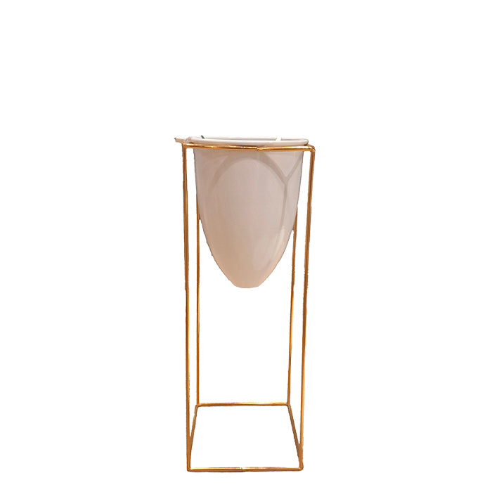 METAL FLOWER POT 45 CM