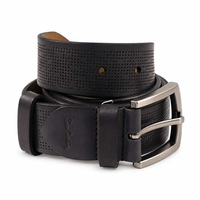 PIERRE CARDIN DARK BLUE MEN BELT
