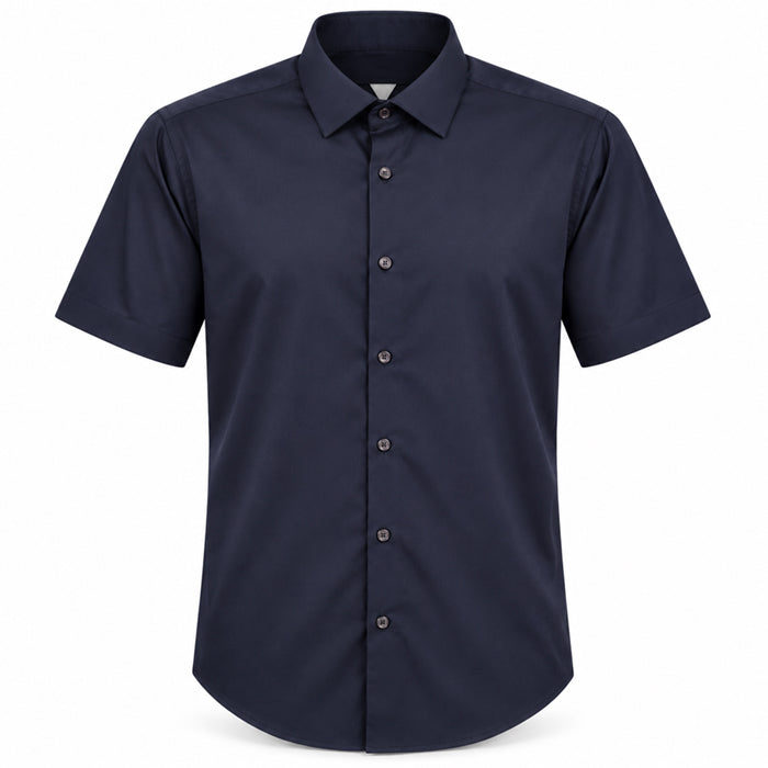 PALMEN NAVY SHORT SLEEVE SHIRT