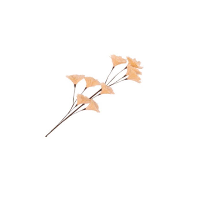 ARTIFICIAL FLOWER NL FEATHER PEACH