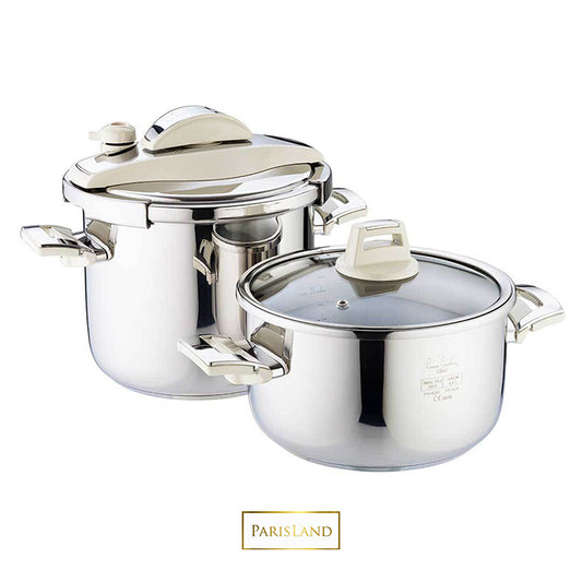 PRESSURE COOKER 5 LT AND 7 LT - 3 PCS PIERRE CARDIN