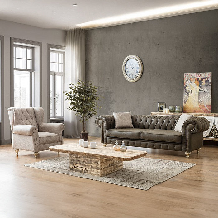 ANGEL DESIGN TRIPLE SOFA SEAT