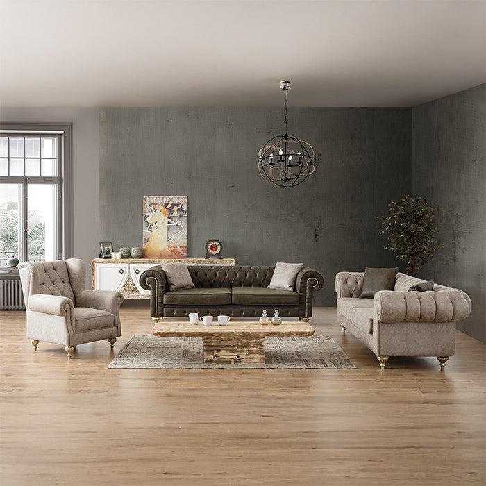 ANGEL DESIGN TRIPLE SOFA SEAT