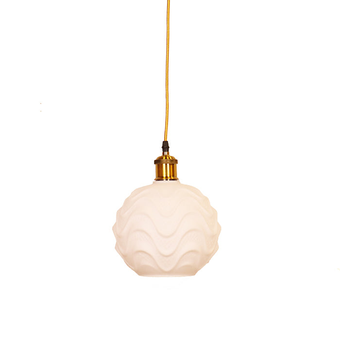 PENDANT LAMP EFE GLASS 2070A WHITE