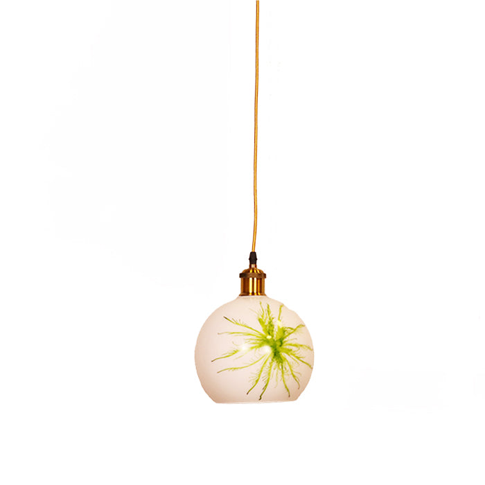 PENDANT LAMP EFE GLASS 1910C PS GREEN