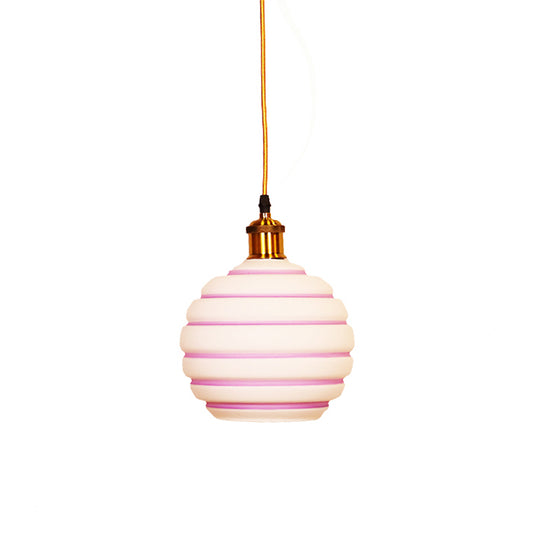 PENDANT LAMP EFE GLASS 2046 AOF PURPLE