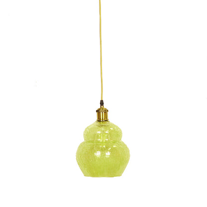 PENDANT LAMP EFE GLASS 1909 A6 GREEN