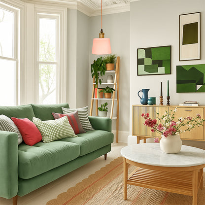 PENDANT LAMP EFE GLASS 2031 BFS PINK