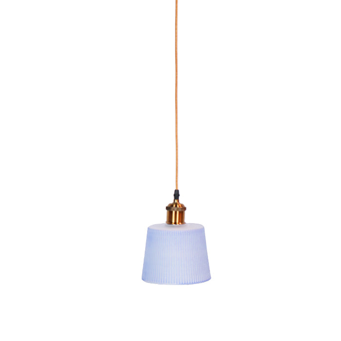 PENDANT LAMP EFE GLASS 2031 BFS BLUE