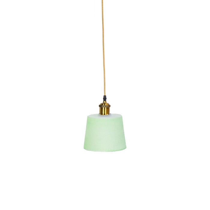PENDANT LAMP EFE GLASS 2031 BFS GREEN