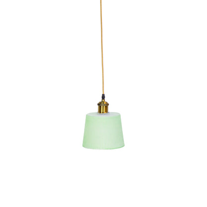 PENDANT LAMP EFE GLASS 2031 BFS GREEN