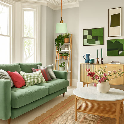 PENDANT LAMP EFE GLASS 2031 BFS GREEN