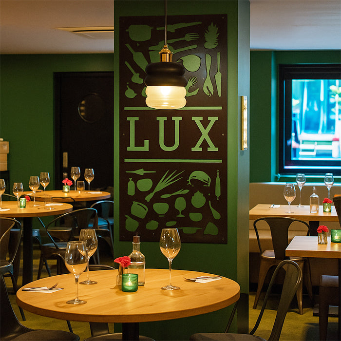 PENDANT LAMP EFE GLASS 334 B 62 HONEY