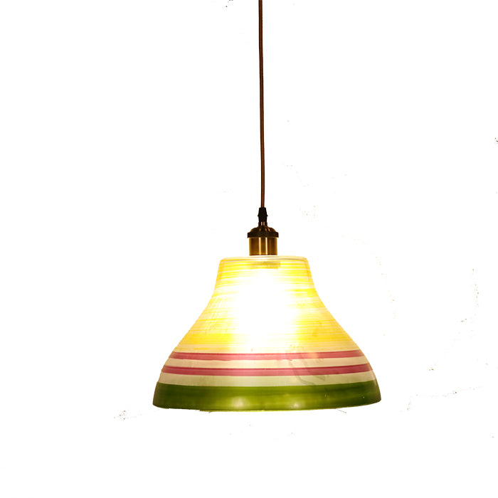 PENDANT LAMP EFE GLASS 1039 SF GREEN