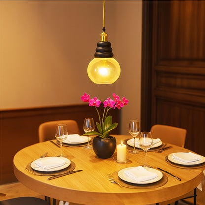 PENDANT LAMP EFE GLASS 2077 A5 62 HONEY