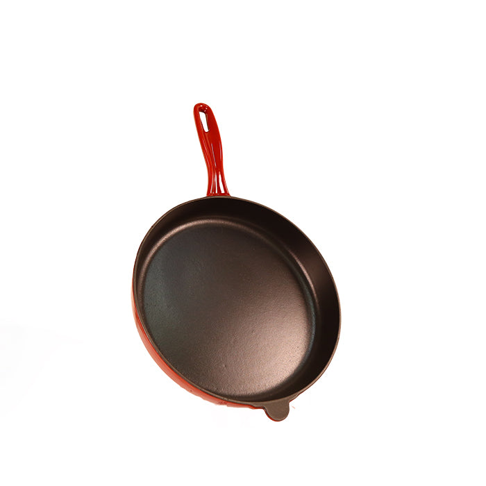 CAST IRON PAN 20 CM 1.15 LT CLARET RED SIL-1220D