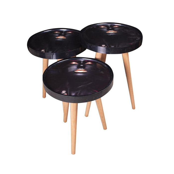 COFFE TABLE TRIPLE SET DESIGN KM282B