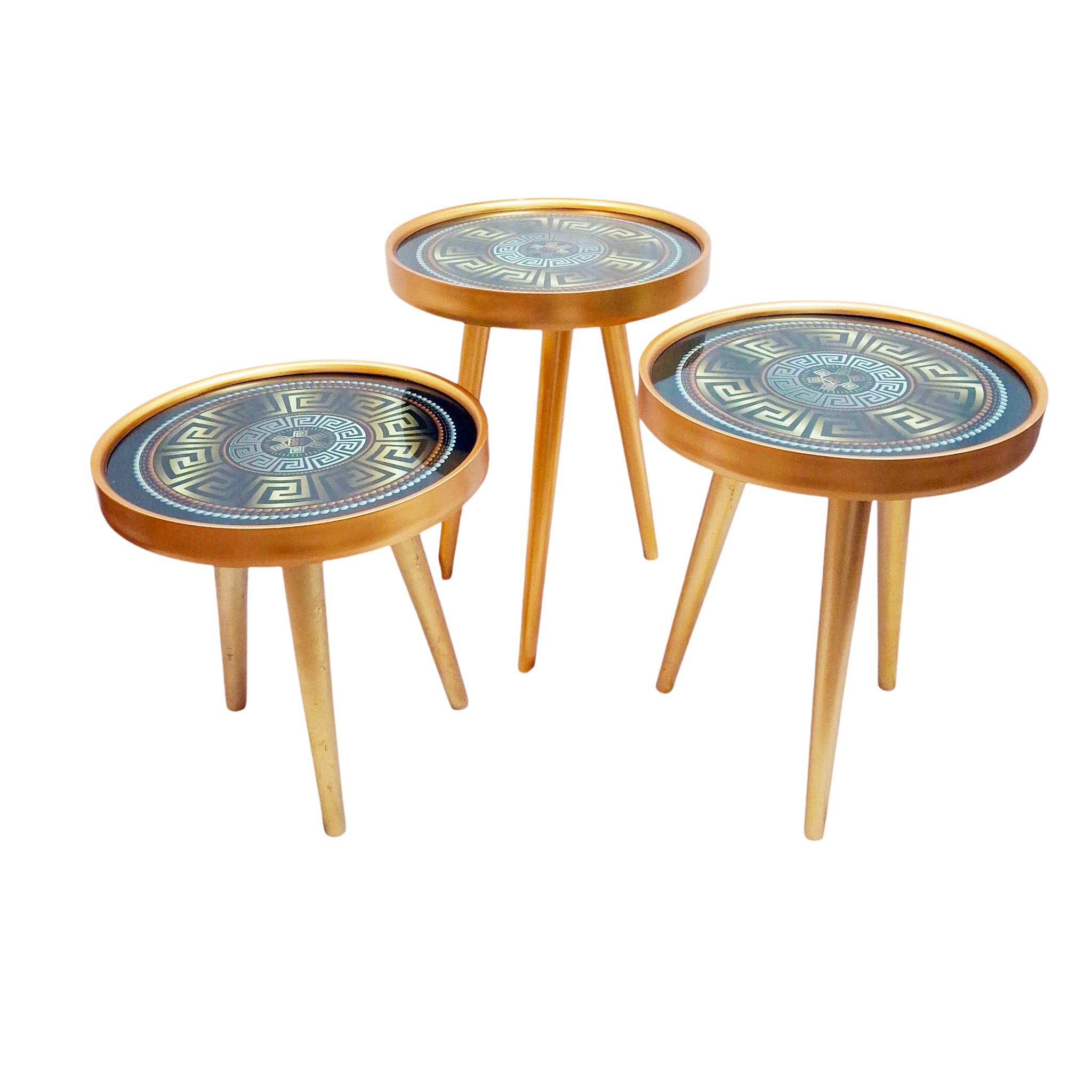 COFFE TABLE TRIPLE SET DESIGN KM212G