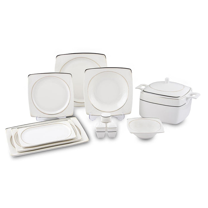 DINNER SET 60 PCS IRMA DESIGN BIANCA LUNA