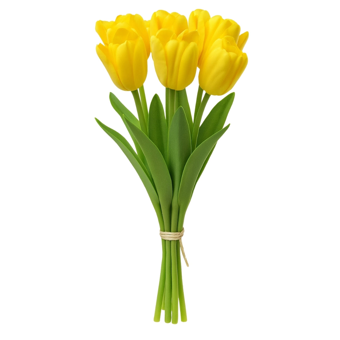 ARTIFICIAL FLOWER NL TULIP BOUQUET YELLOW 33 CM
