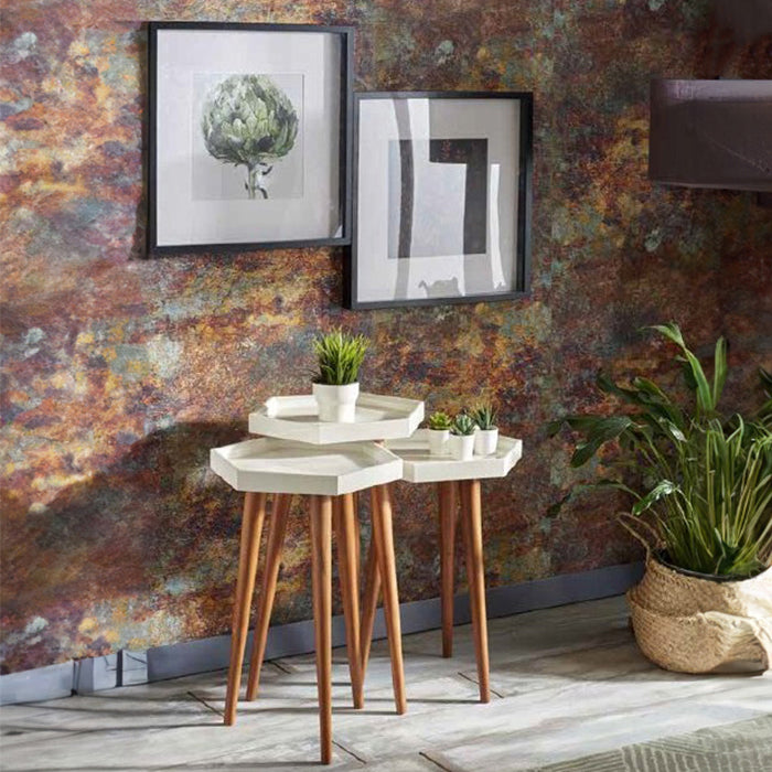 COFFE TABLE TRIPLE SET DESIGN MAYA