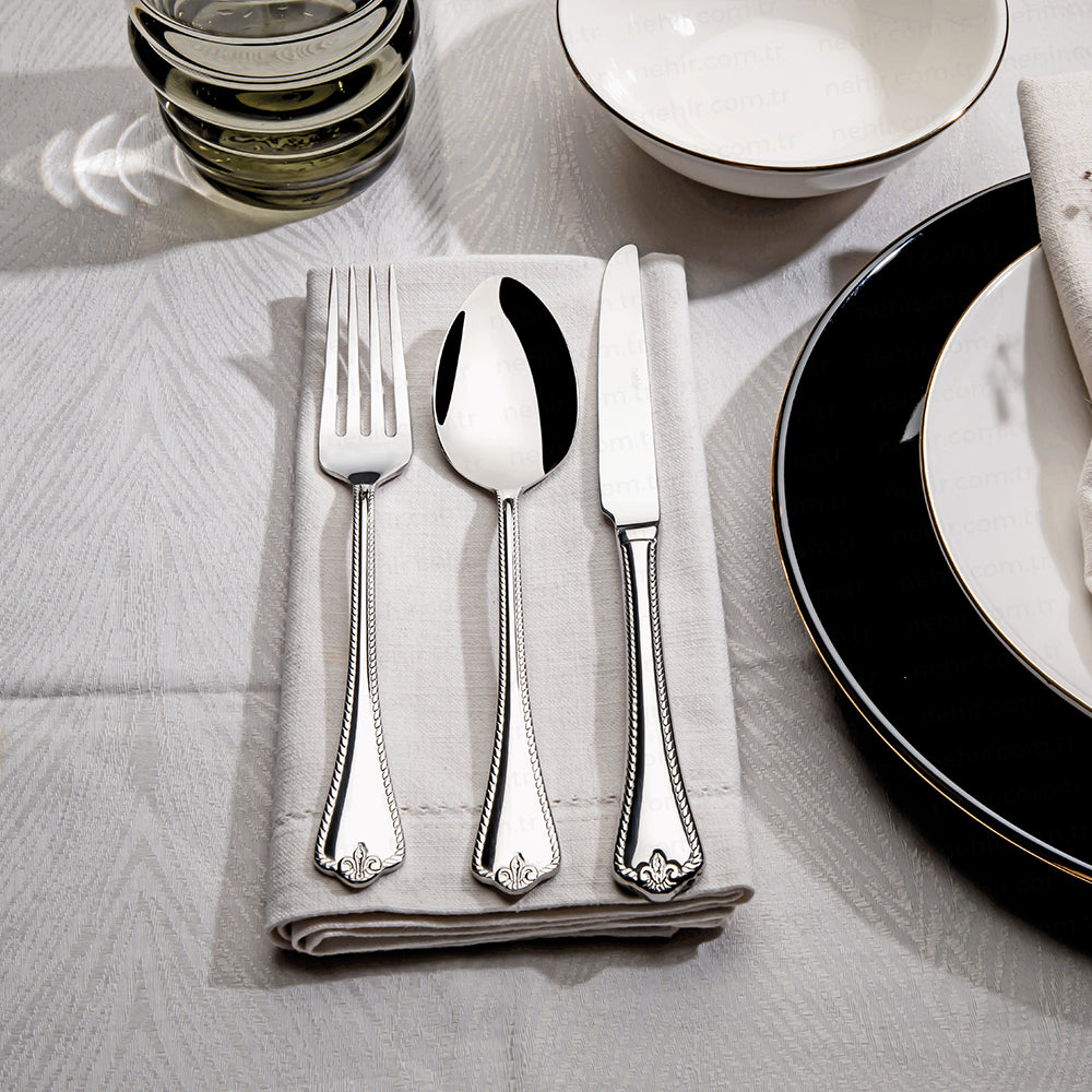 CUTLERY SET 24 PCS NEHIR FULYA DESIGN