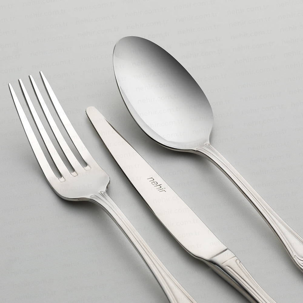 CUTLERY SET 24 PCS NEHIR LALEZAR DESIGN