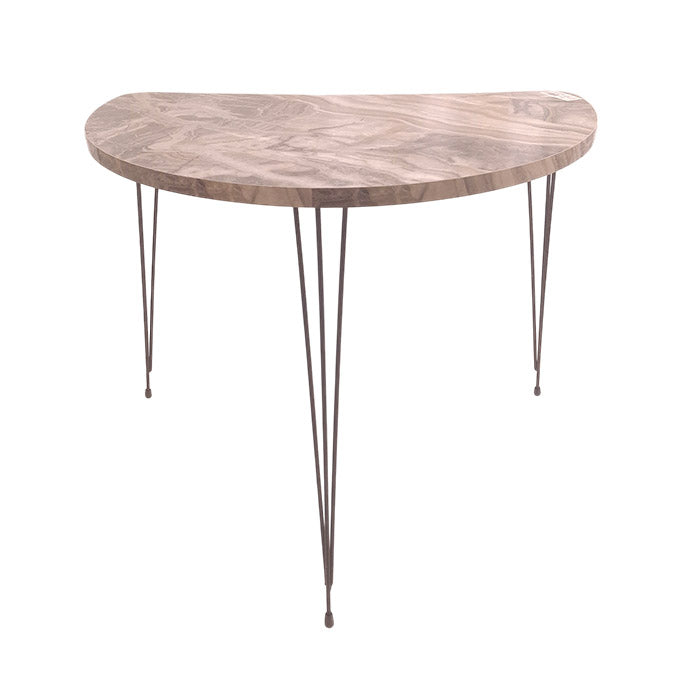 COFFE TABLE TRIPLE SET DESIGN DEMILUNE