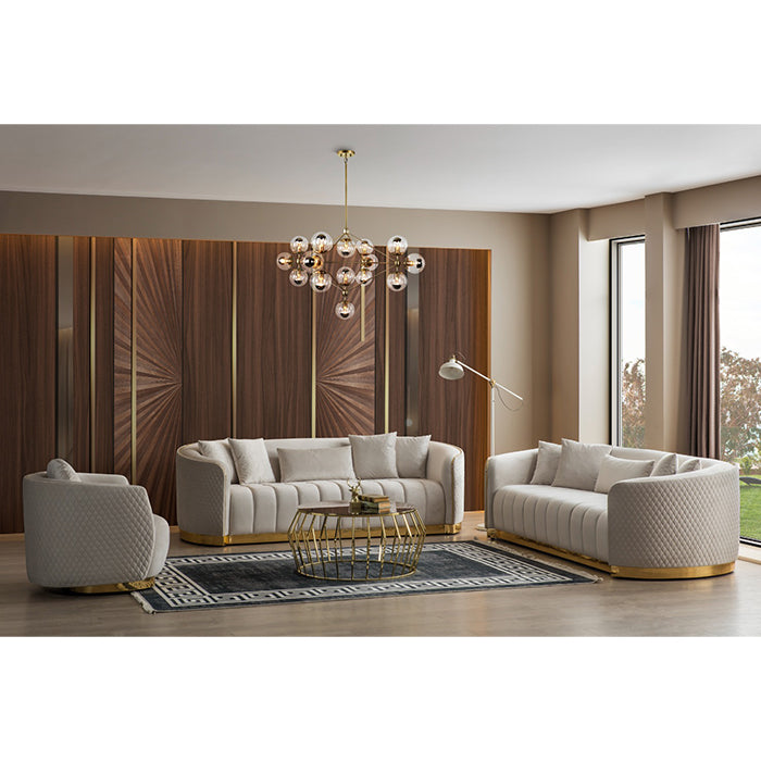 GOLDEN DESIGN ARMCHAIR