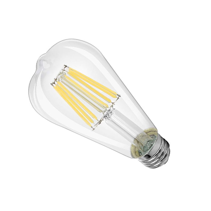 LED BULB EDISON ST64 6W BIG SCROW BASE - 64X146 MM SIZE