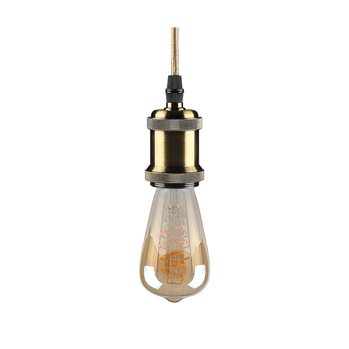 VINTAGE PENDANT FOR LED BULB 1 METER LONG