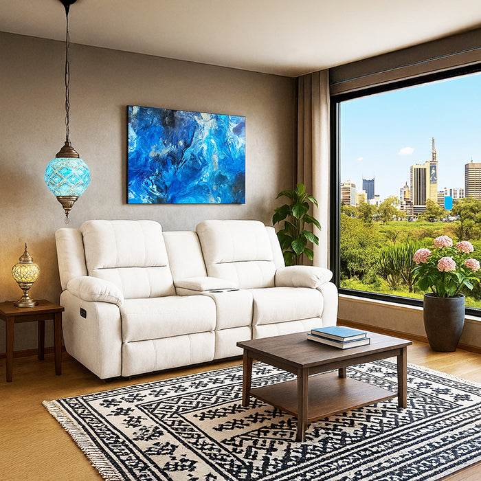 RECLINER MODERN DESIGN DOUBLE SOFA SEAT