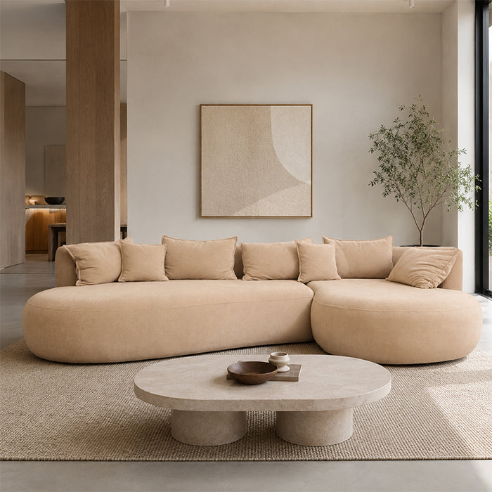 CORNER SOFA VENEDIK DESIGN BEIGE
