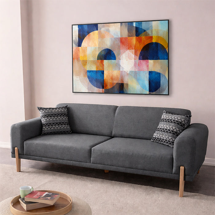 MOCHA DESIGN TRIPLE SOFA