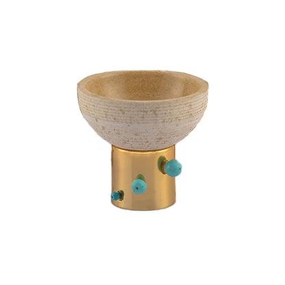 DECOR BOWL MARBLE ITEM 18 CM CEMILE