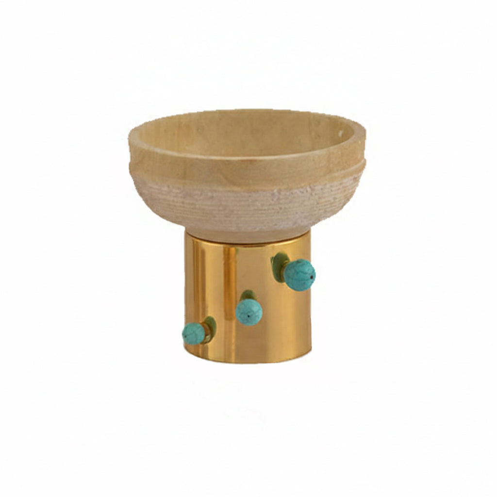 DECOR BOWL MARBLE ITEM 18 CM CEMILE