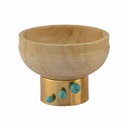 DECOR BOWL MARBLE ITEM 18 CM CEMILE