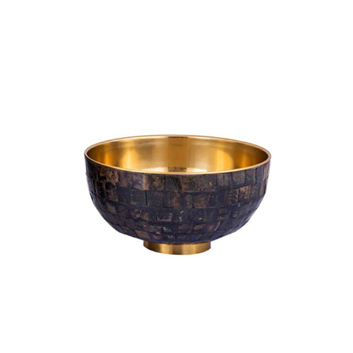 BOWL PTMD LODER GOLD HORN