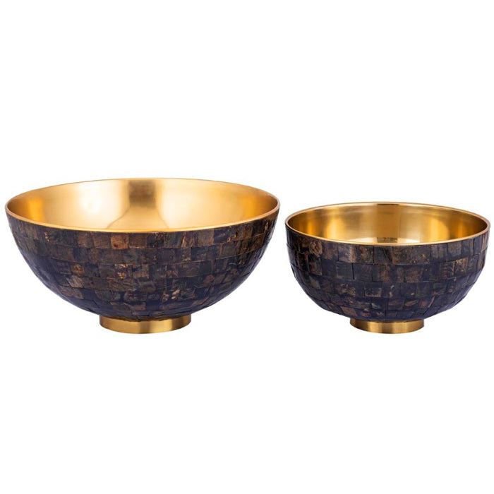 BOWL PTMD LODER GOLD HORN