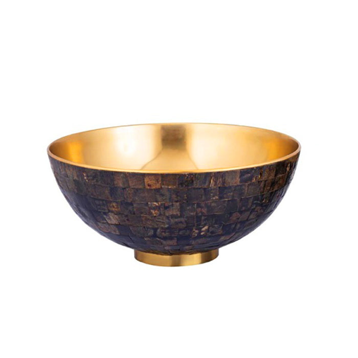 BOWL PTMD LODER GOLD HORN