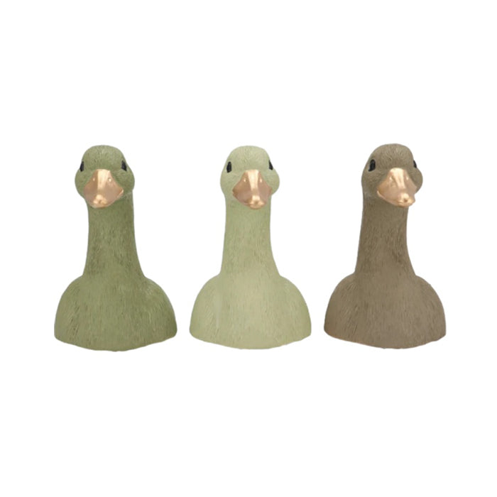 DECOR FIGURE DUCK HEAD