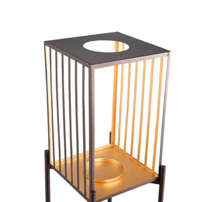 DECOR  PTMD LAMP STAND GOLD 120 CM