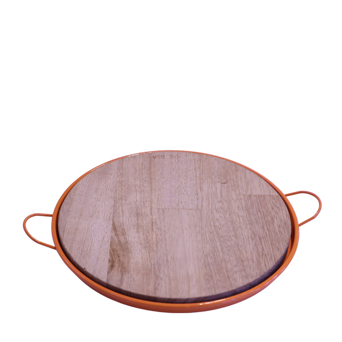 THE MIA EATING BOARD ROUND WITH TRAY