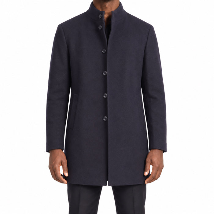 NAVY BLUE PIERRE CARDIN TRENCH COAT