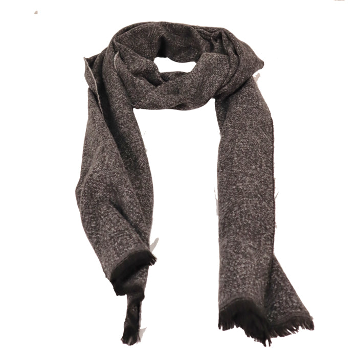 UNISEX PIERRE CARDIN BLACK SCARF