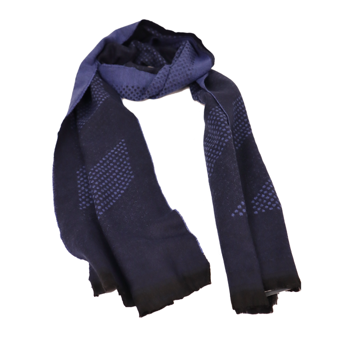 PIERRE CARDIN NAVY BLUE MEN SCARF