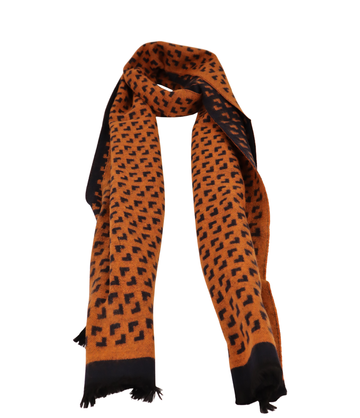 PIERRE CARDIN ORANGE MEN SCARF