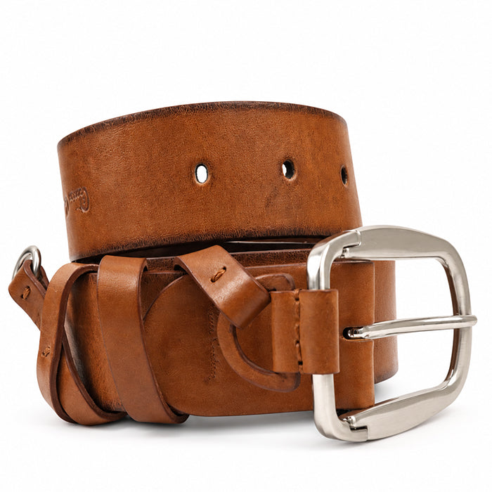 PIERRE CARDIN BROWN COLOR MEN BELT