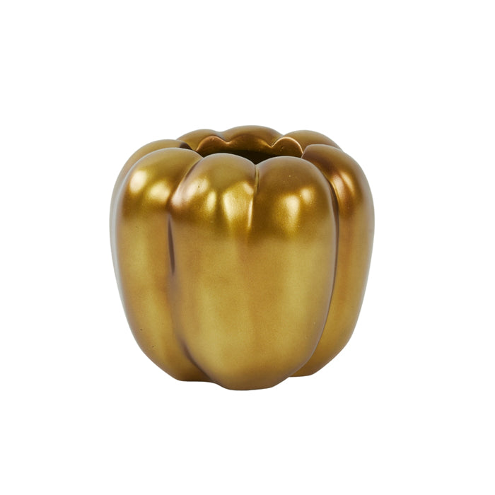 BELLPEPPER BRONZE VASE 15 CM