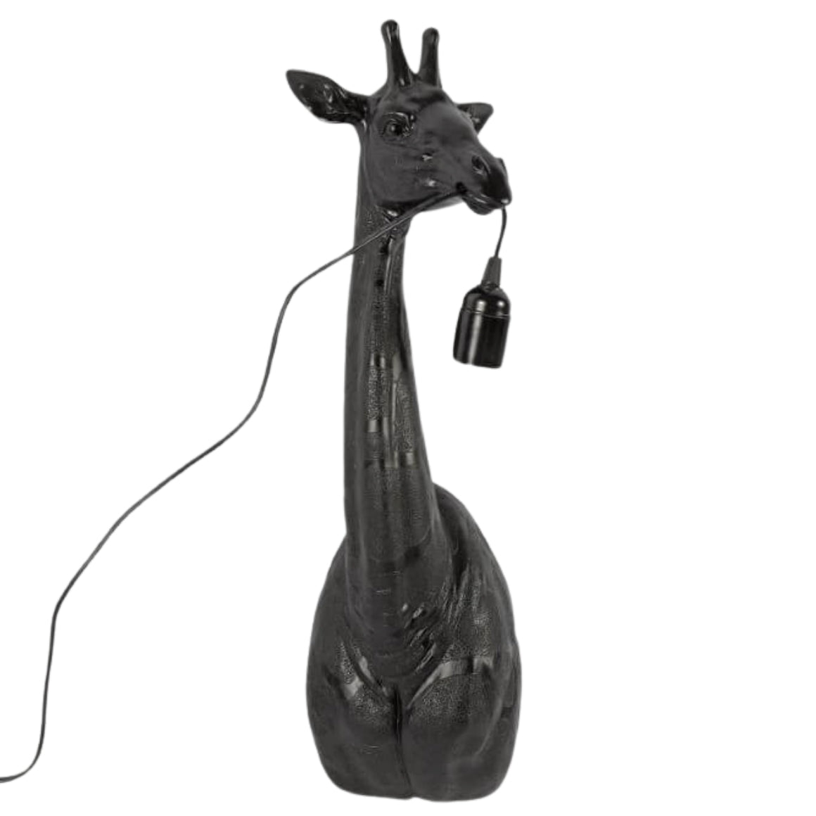 LIGHT WALL LAMP GIRAFFE BLACK 61 CM